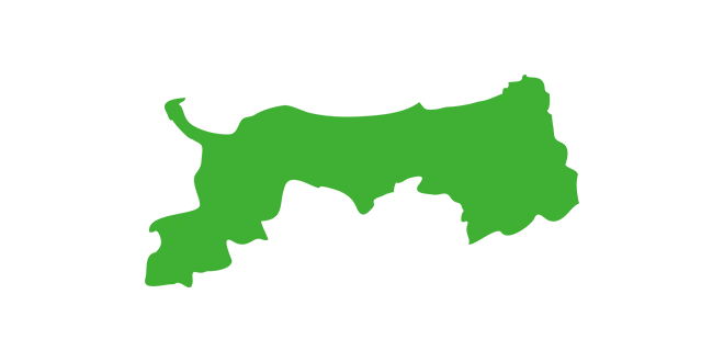 鳥取県対応エリア地図
